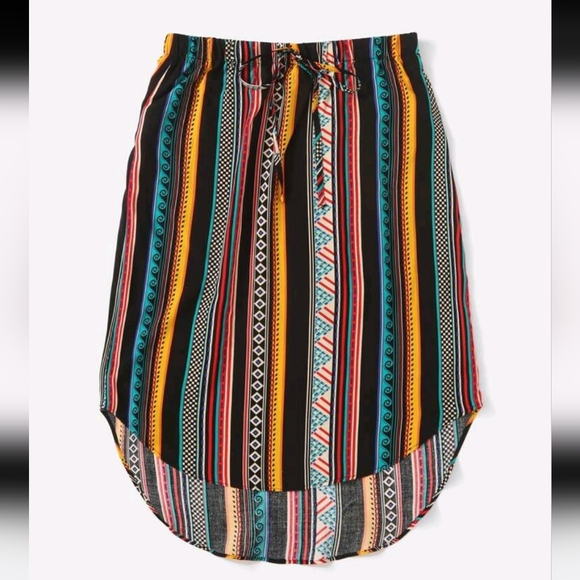 Yellow Tropical 2 Piece Set And Skirt shein - Picture 14 of 14